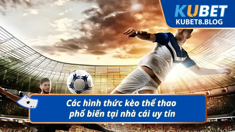 Các hình thức kèo thể thao phổ biến tại nhà cái uy tín
