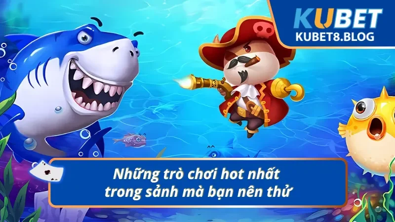 Tổng hợp những game bắn cá đình đám tại PG bắn cá